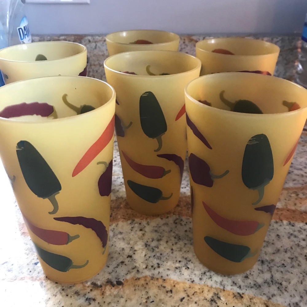 6 New Tall Cups